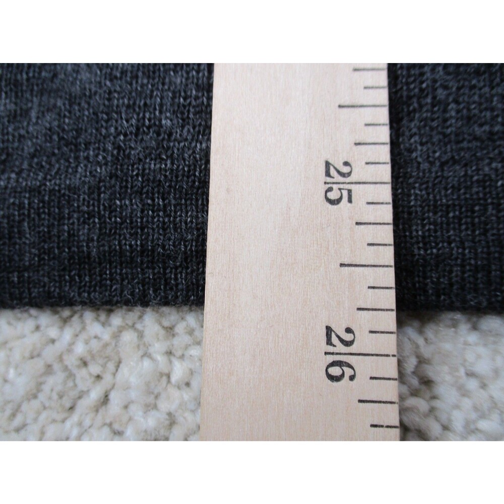 Patagonia Sweater Mens Small S Gray Knit Wool Full Zip - Picture 8 of 11